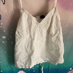 Vintage white tank top